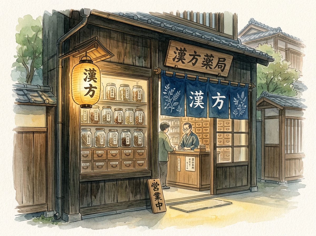 漢方相談薬局てんじん堂の外観